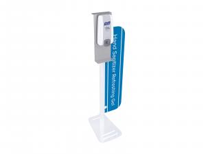 REEE-906 Hand Sanitizer Stand w/ Graphic